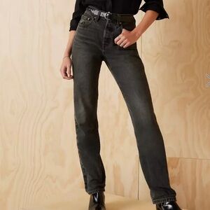 Levi’s classic 501 Jeans washed Black size 28x32